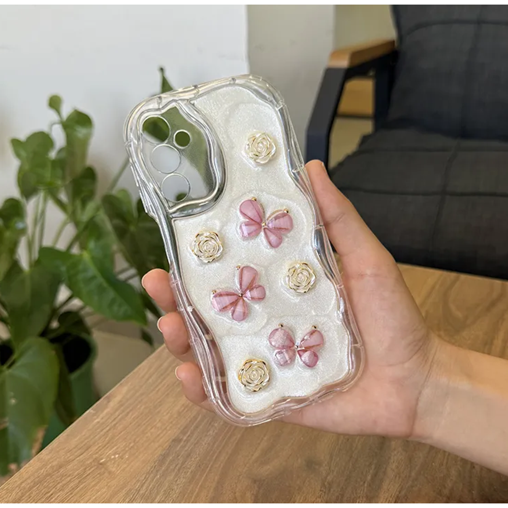 Samsung - Galaxy A36 Zebana Floral Silikon Kılıf
