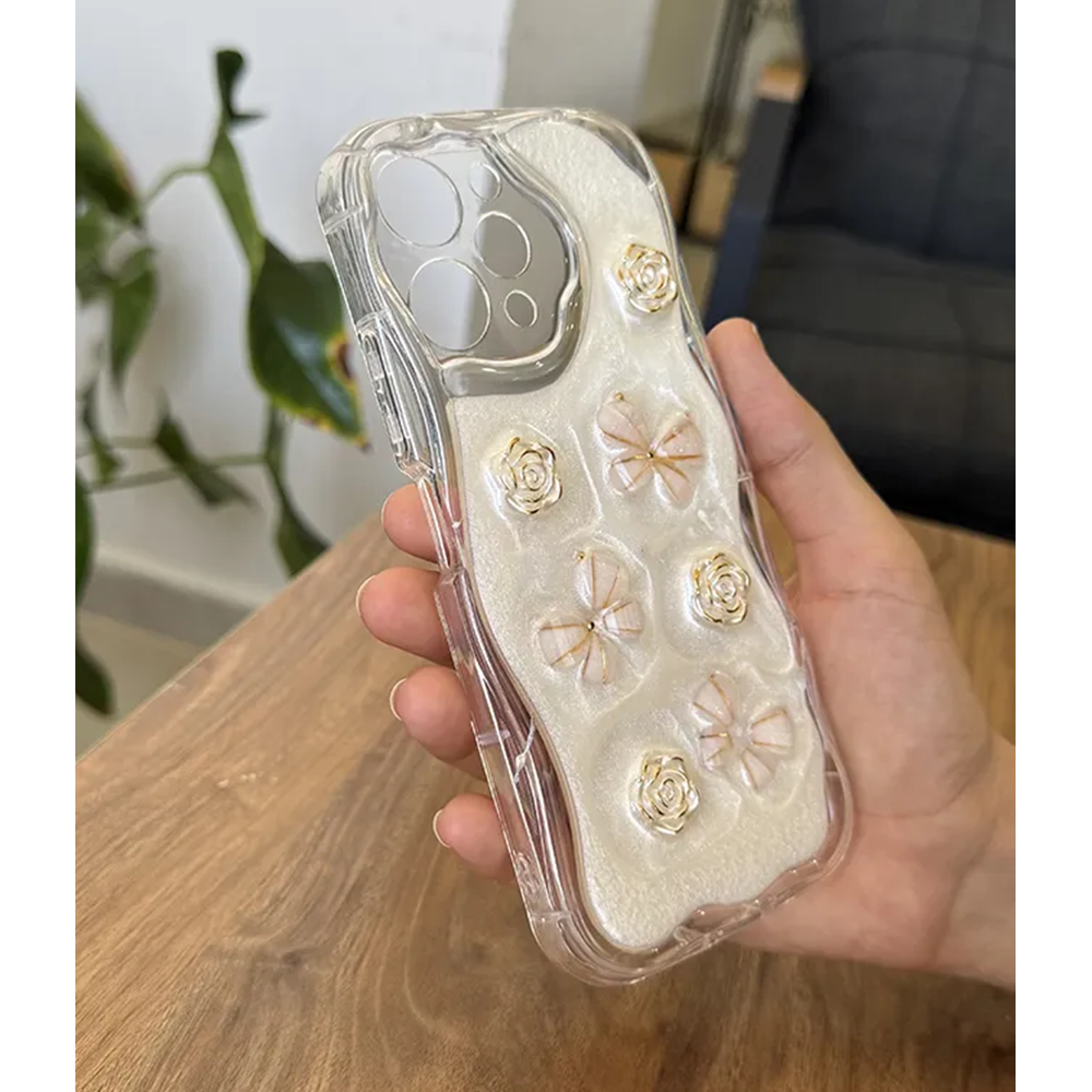 Xiaomi - Redmi 12 Zebana Floral Silikon Kılıf