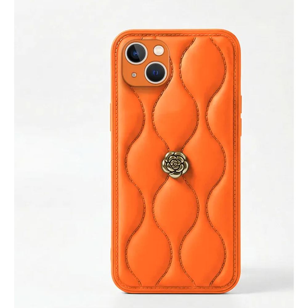 Apple - iPhone 13 Zebana Camellia Deri Kılıf