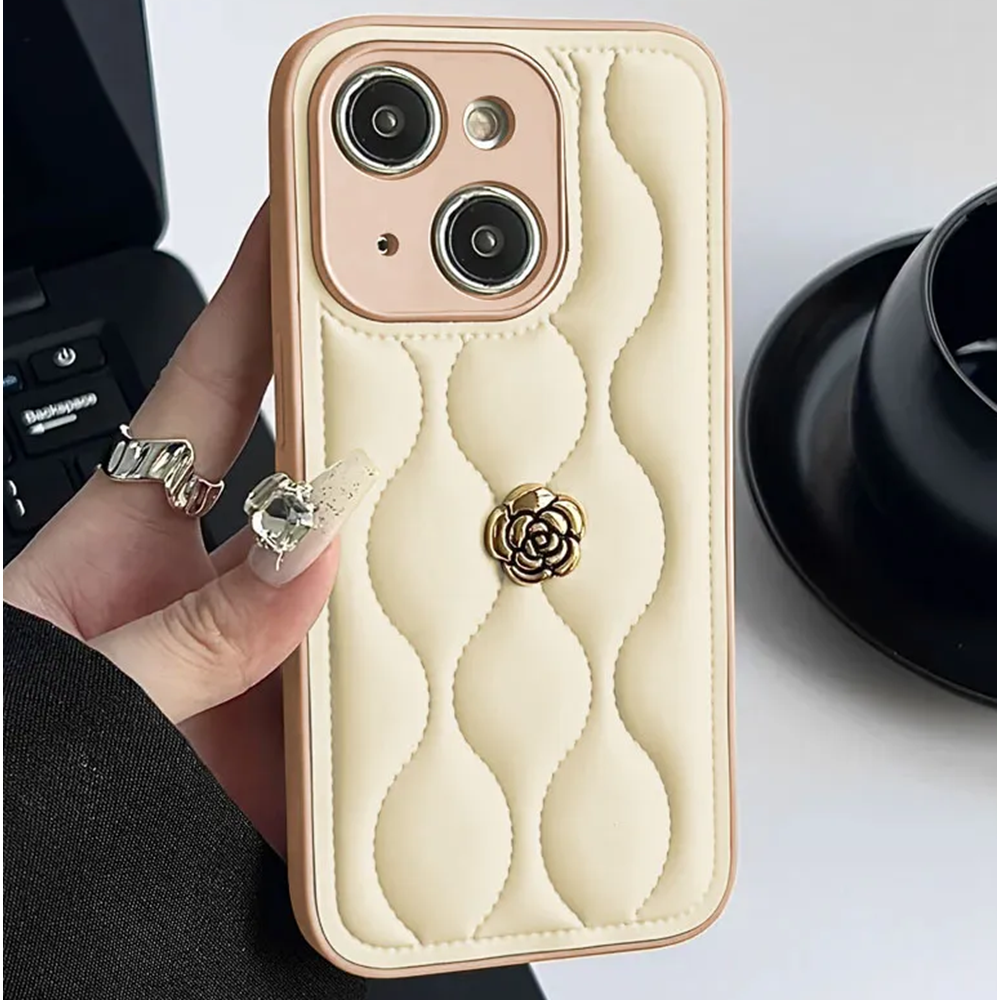 Apple - iPhone 13 Zebana Camellia Deri Kılıf