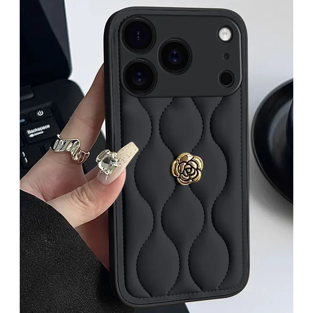 Apple - iPhone 17 Pro Max Zebana Camellia Deri Kılıf