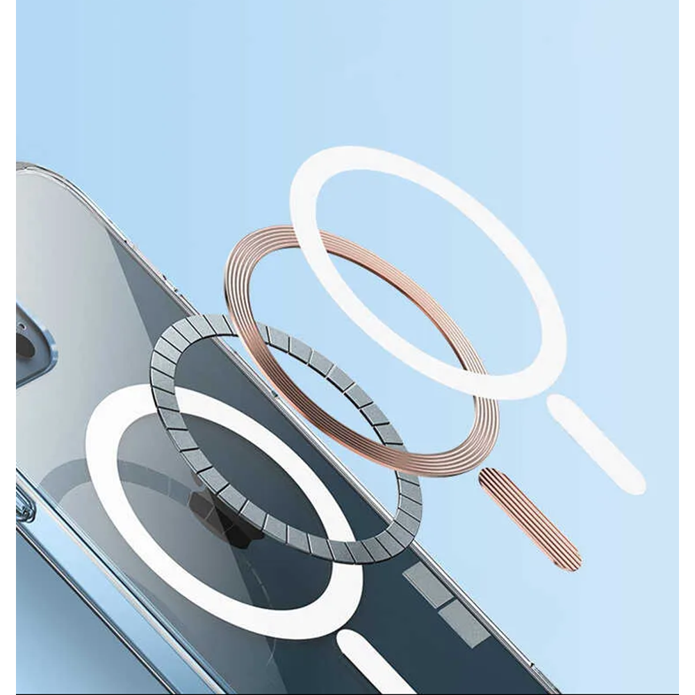 Apple - iPhone 13 Şeffaf Magsafe Silikon Kılıf (Kablosuz Şarj Destekli) - Şeffaf