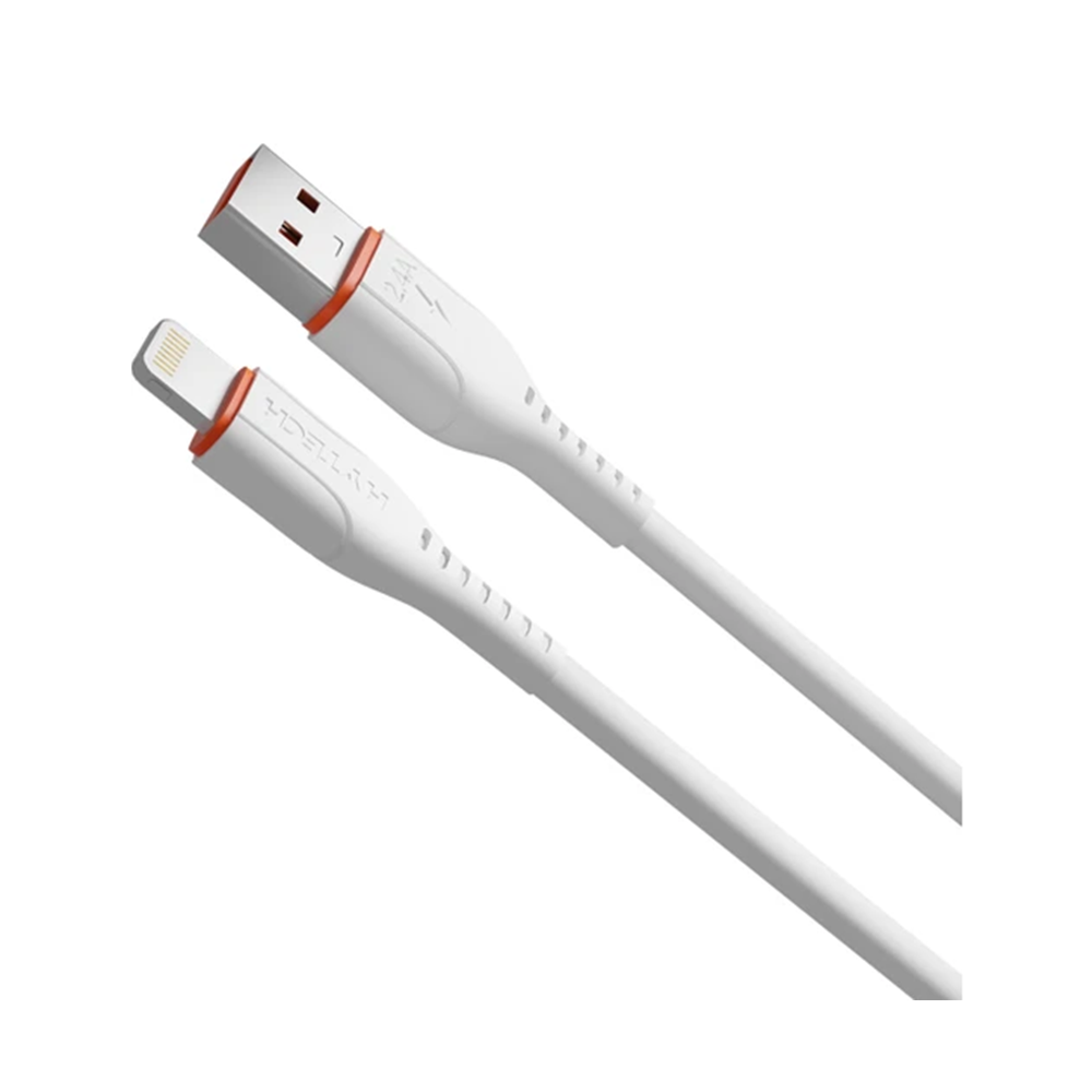 Hytech HY-X91 1m 2.4A iPhone Lightning Beyaz Şarj Kablosu