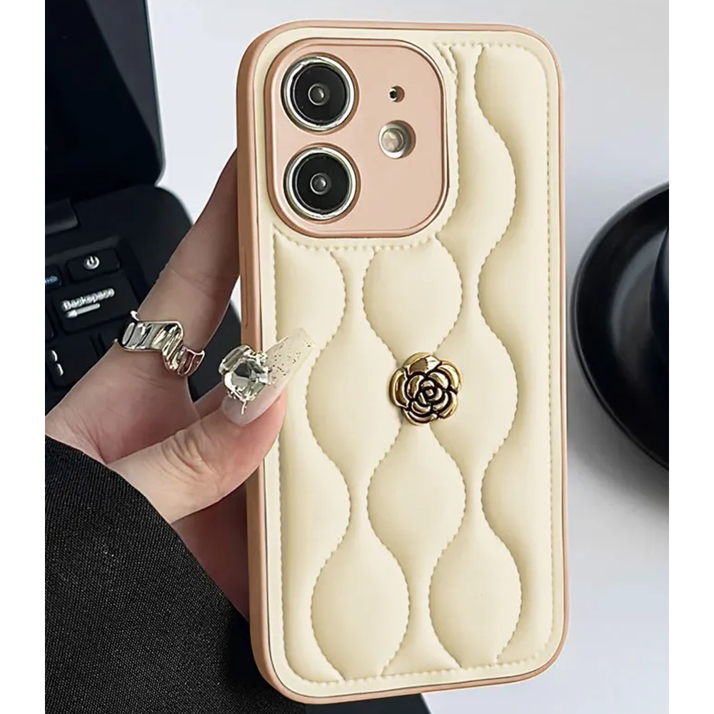 Apple - iPhone 11 Zebana Camellia Deri Kılıf