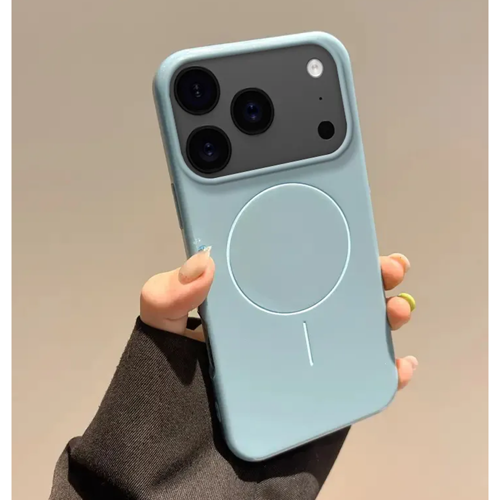 Apple - iPhone 17 Pro Max Zebana Vivid M-Safe Silikon Kılıf