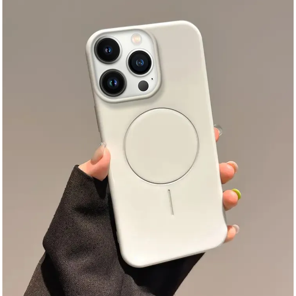 Apple - iPhone 15 Pro Max Zebana Vivid M-Safe Silikon Kılıf