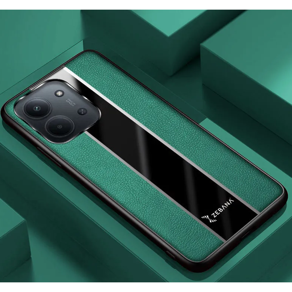 Xiaomi - Redmi 15C Zebana Premium Deri Kılıf - Kahverengi