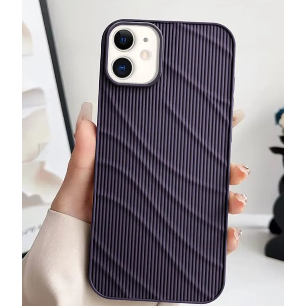 Apple - iPhone 12 Zebana Fine-Line Silikon Kılıf