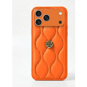 Apple - iPhone 17 Pro Max Zebana Camellia Deri Kılıf