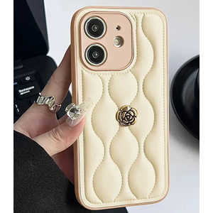 Apple - iPhone 11 Zebana Camellia Deri Kılıf