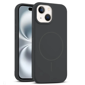 Apple - iPhone 14 Zebana Liquid Soft Silikon Kılıf (Kablosuz Şarj Destekli) - Lila