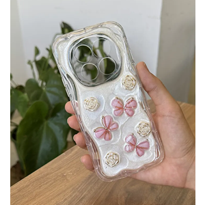 Xiaomi - Redmi Note 14 Pro Plus 5G Zebana Floral Silikon Kılıf