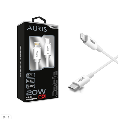 Auris CB19 Usb-C To Lightning Kablo 20Watt