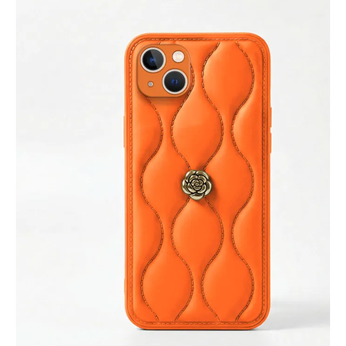 Apple - iPhone 13 Zebana Camellia Deri Kılıf