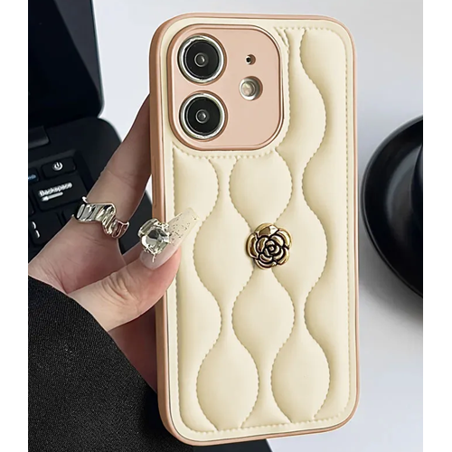 Apple - iPhone 11 Zebana Camellia Deri Kılıf