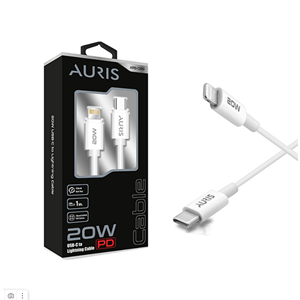 Auris CB19 Usb-C To Lightning Kablo 20Watt