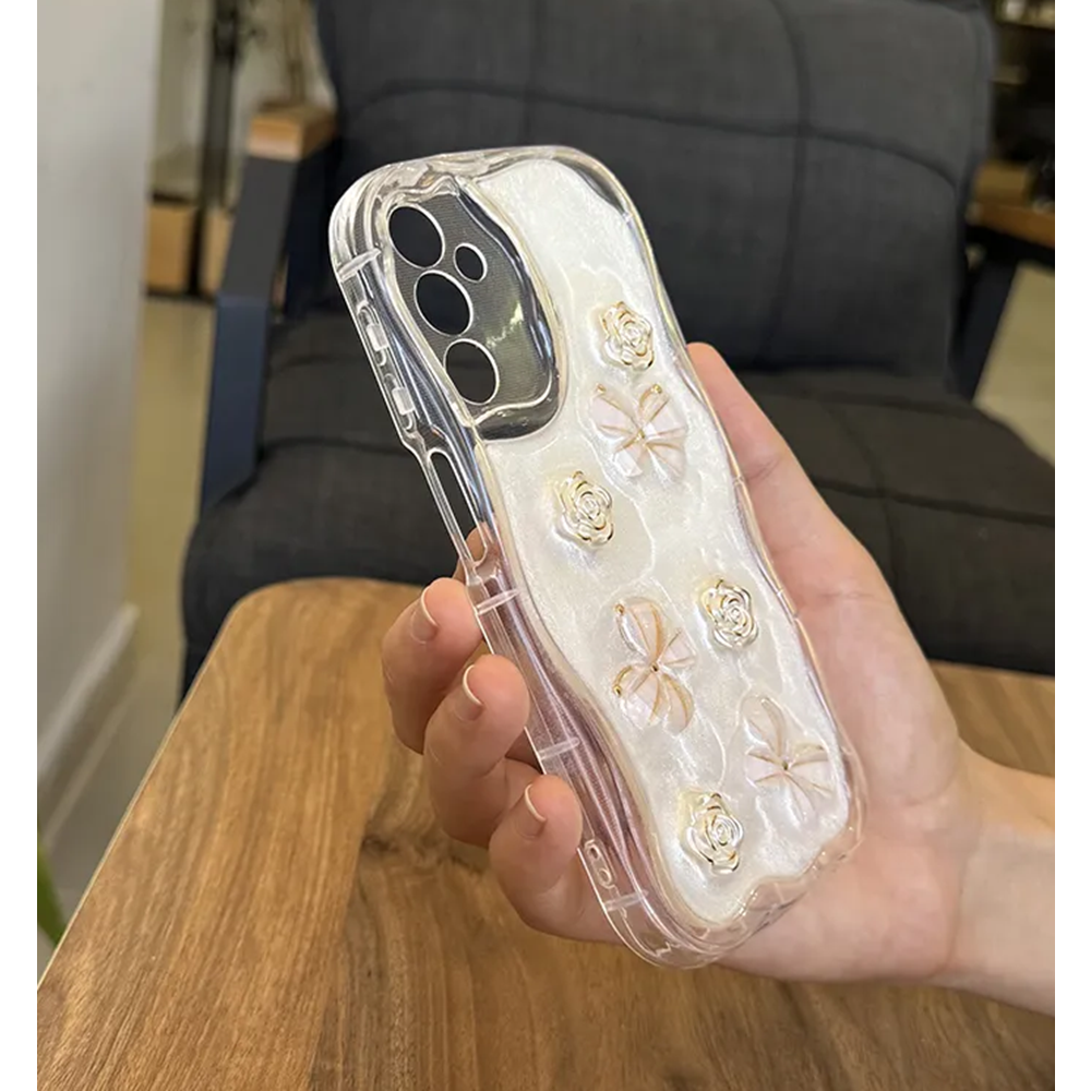 Samsung - Galaxy A26 Zebana Floral Silikon Kılıf