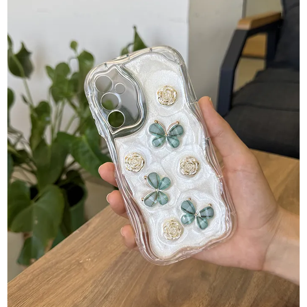 Samsung - Galaxy A36 Zebana Floral Silikon Kılıf