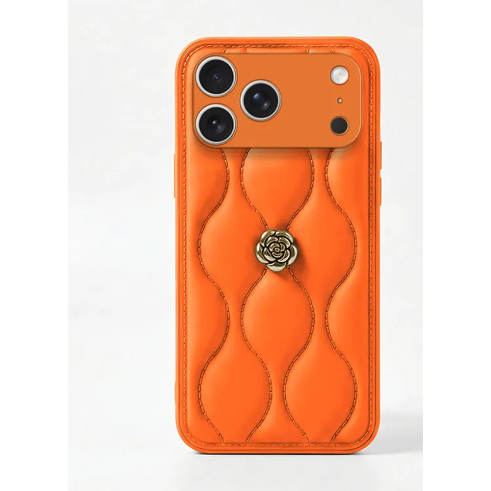 Apple - iPhone 17 Pro Max Zebana Camellia Deri Kılıf