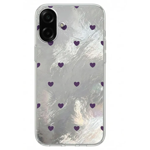 Samsung - Galaxy A07 Zebana Heart Silikon Kılıf