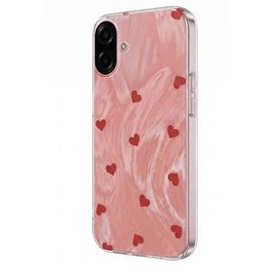 Samsung - Galaxy A07 Zebana Heart Silikon Kılıf