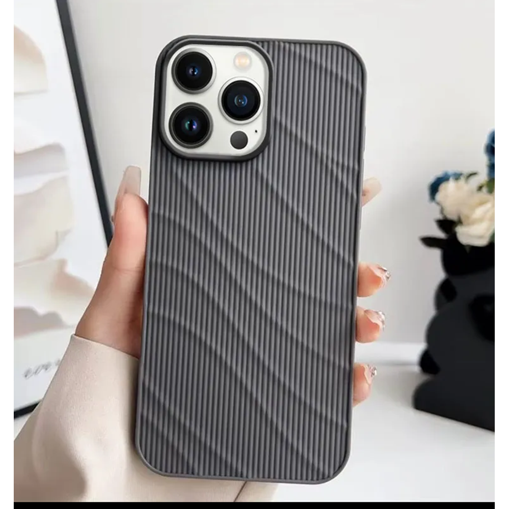 Apple - iPhone 12 Pro Max Zebana Fine-Line Silikon Kılıf